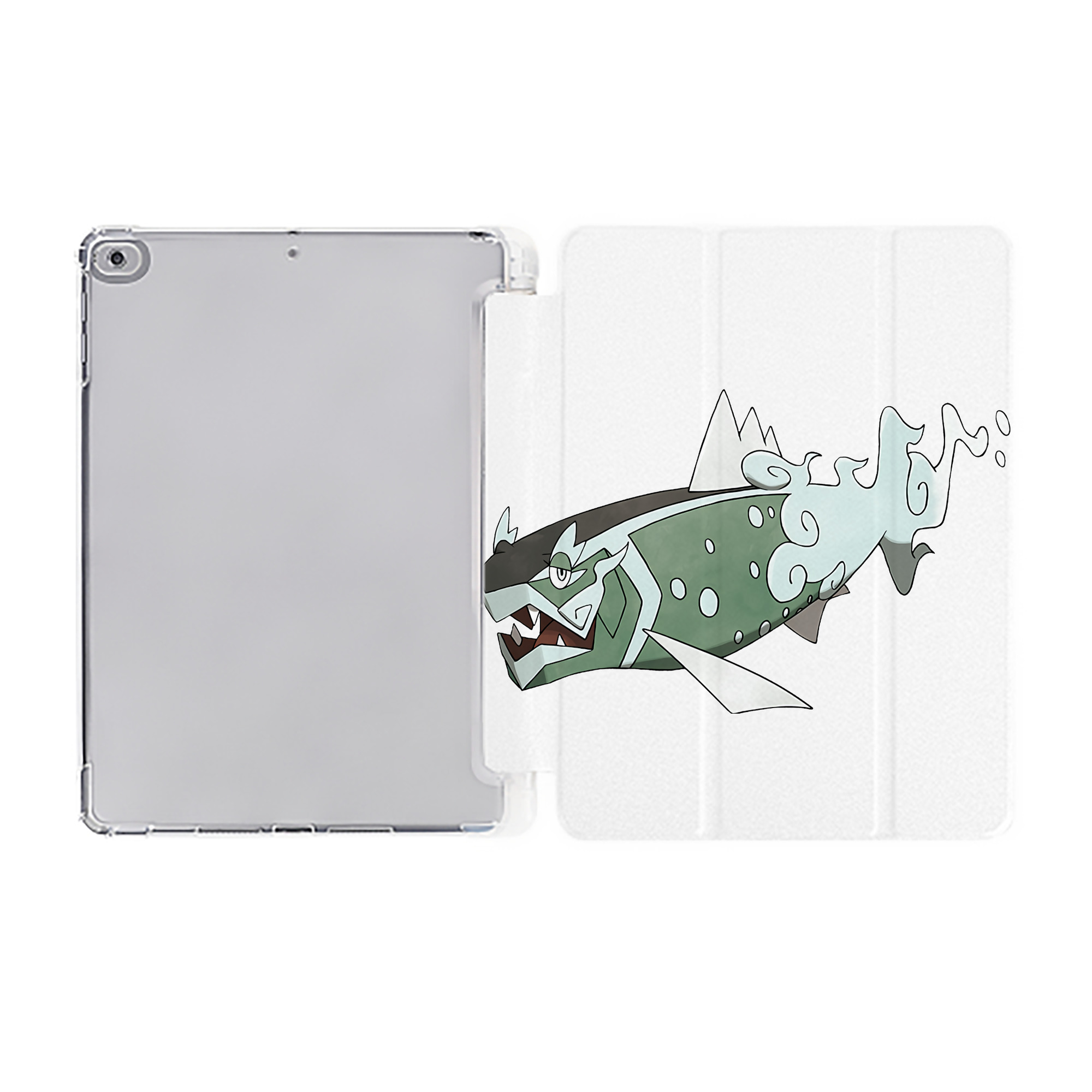 （画像用） ポケットモンスター Pokémon IPad ケース ペン収納付き 三つ折りスタンド PUレザー×シリコン 対応機種9.5/10.5/10.9インチ